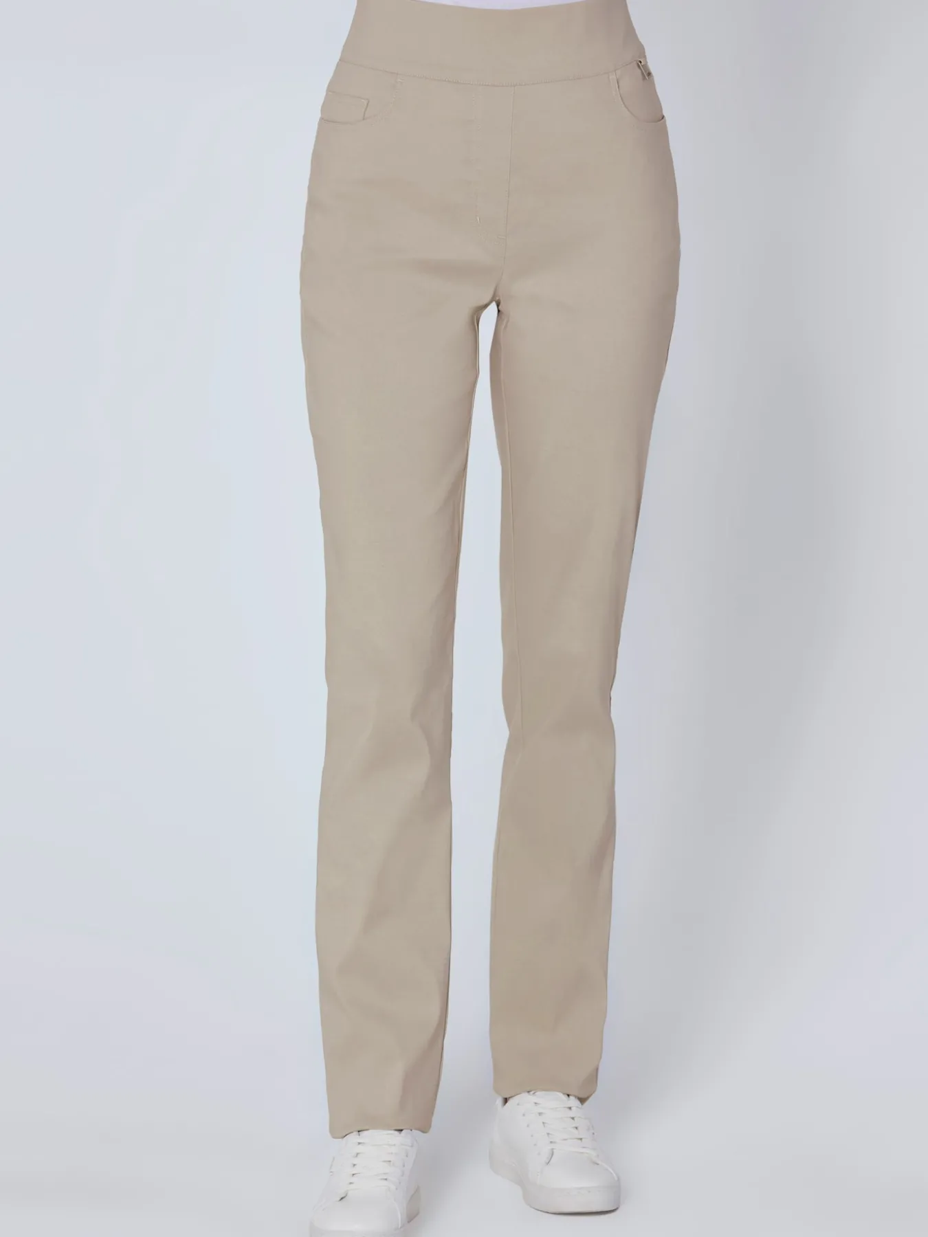 Pantalon large ceinture élastique