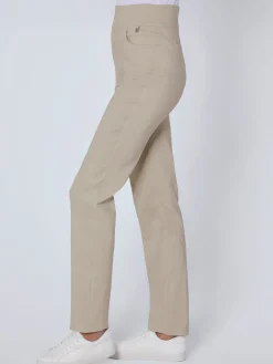 Pantalon large ceinture élastique