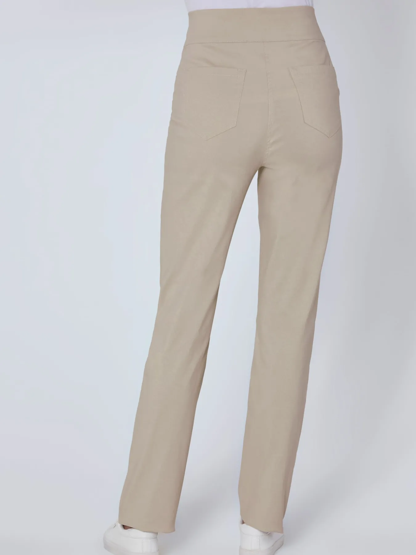 Pantalon large ceinture élastique