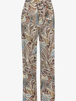 Pantalon large ceinture élastique