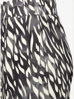 Pantalon large ceinture élastique