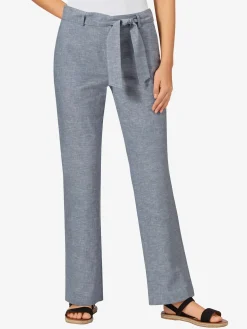 Pantalon large et décontracté empiècement au dos