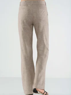 Pantalon large et décontracté empiècement au dos