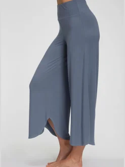 Pantalon large jupe-culotte détente pour la maison