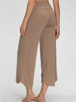 Pantalon large jupe-culotte détente pour la maison