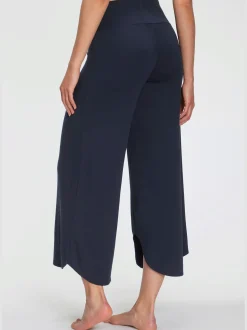 Pantalon large jupe-culotte détente pour la maison