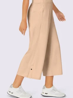 Pantalon large mélange de modal doux