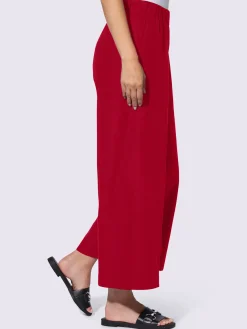 Pantalon large qualité tissée