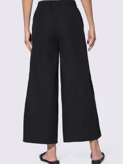 Pantalon large qualité tissée