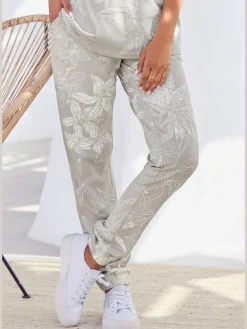 Pantalon lounge pantalon confortable avec imprimé