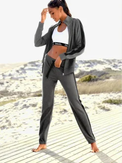 Pantalon lounge pantalon d'intérieur sportif avec logo imprimé