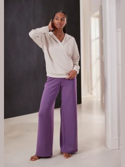 Pantalon lounge pantalon d'intérieur avec jambes larges