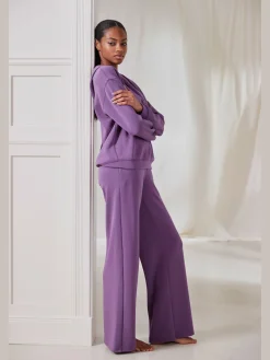 Pantalon lounge pantalon d'intérieur avec jambes larges