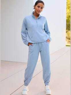 Pantalon lounge pantalon détente avec poches latérales fendues
