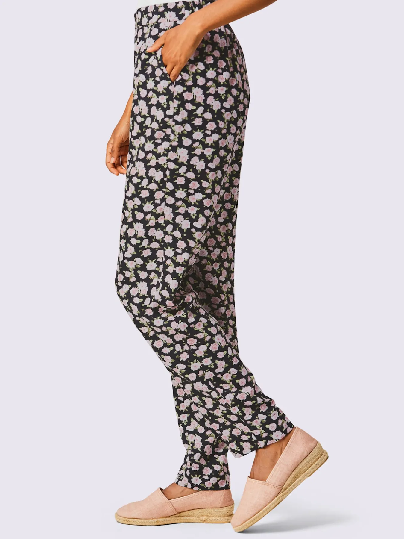 Pantalon mélange de modal doux