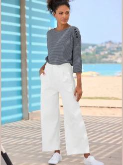 Pantalon molletonné ceinture avec coulisse