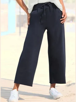 Pantalon molletonné ceinture avec coulisse