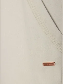 Pantalon molletonné confortable, poches fendues pratiques