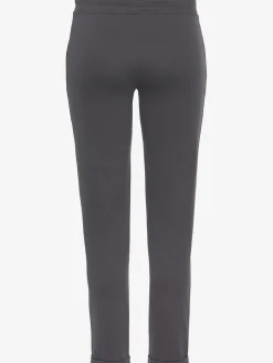 Pantalon molletonné pantalon basique avec petit logo brodé