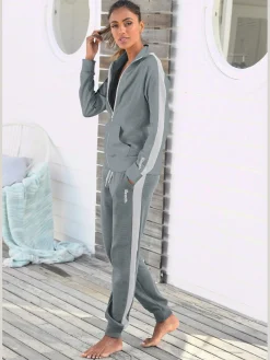 Pantalon molletonné pantalon d'intérieur sportif avec logo imprimé