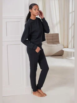 Pantalon molletonné pantalon de jogging avec ceinture élastique