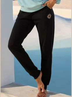 Pantalon molletonné pantalon de jogging avec coulisse élastique