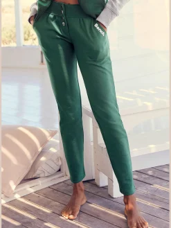 Pantalon molletonné pantalon d'intérieur à boutons-pression