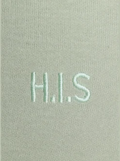 Pantalon molletonné pantalon basique avec petit logo brodé