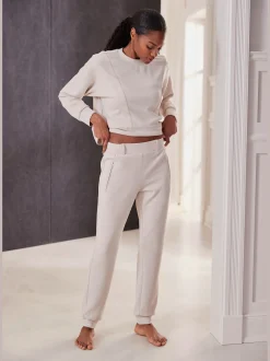 Pantalon molletonné pantalon de jogging avec ceinture élastique