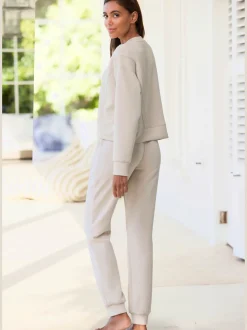 Pantalon molletonné pantalon de jogging avec ceinture élastique
