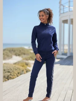 Pantalon molletonné pantalon détente avec rayures latérales