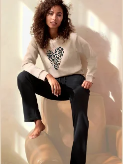 Pantalon molletonné pantalon de jogging avec coulisse élastique