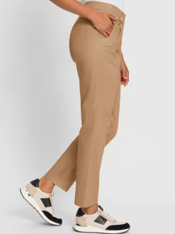 Pantalon paperbag 97% coton
