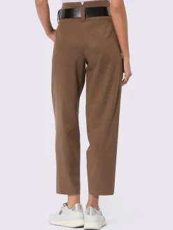 Pantalon paperbag ceinture incluse