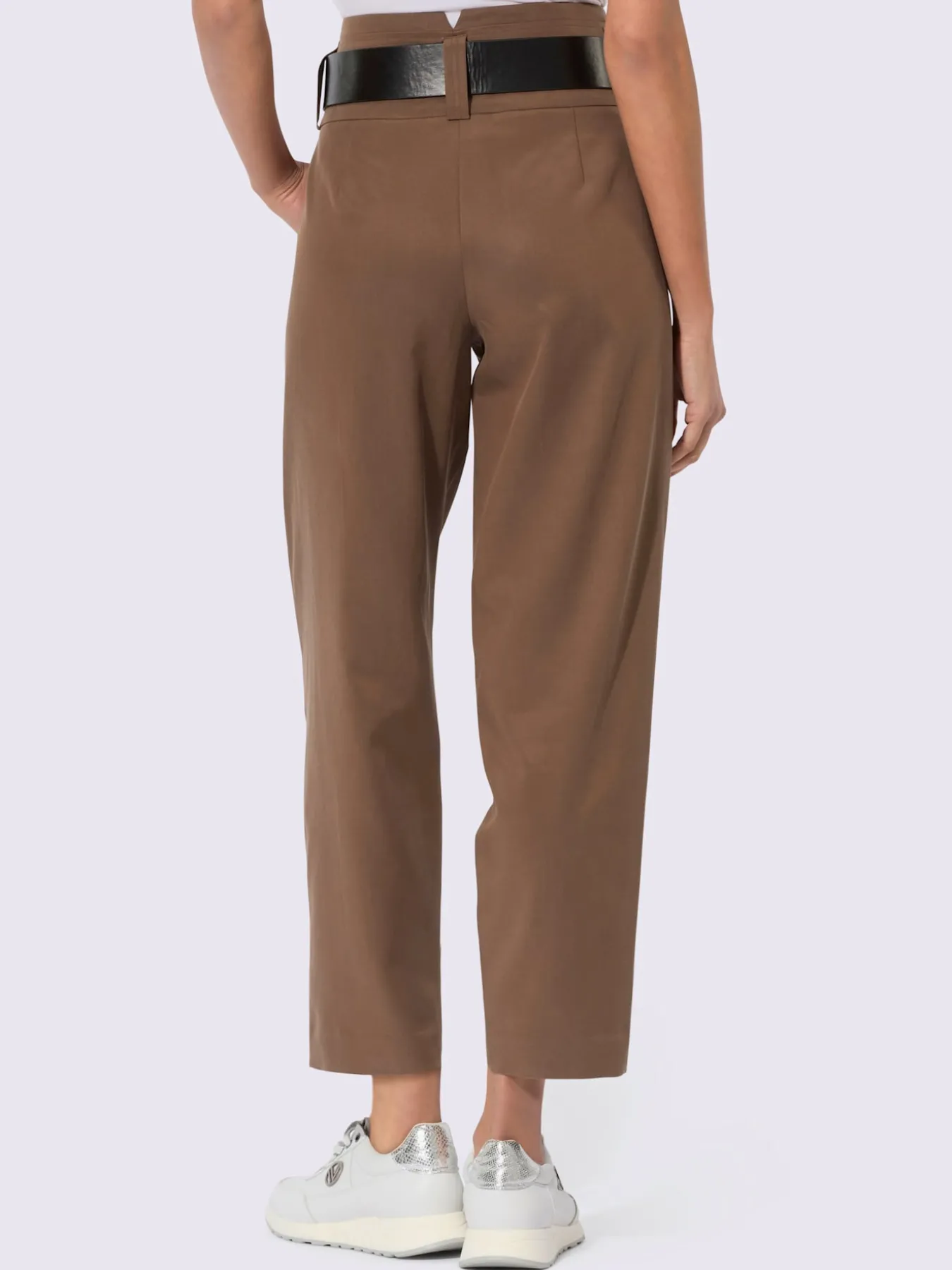 Pantalon paperbag ceinture incluse