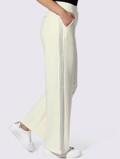 Pantalon petites pierres brillantes fantaisie