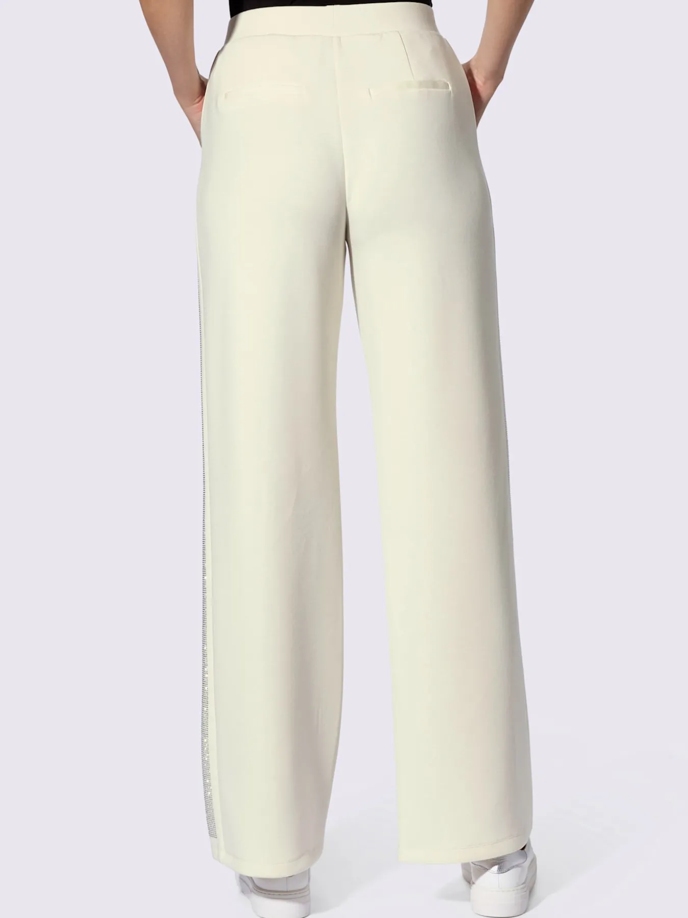 Pantalon petites pierres brillantes fantaisie