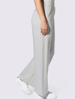 Pantalon petites pierres brillantes fantaisie