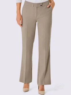 Pantalon plissé 63% lyocell (tencel)