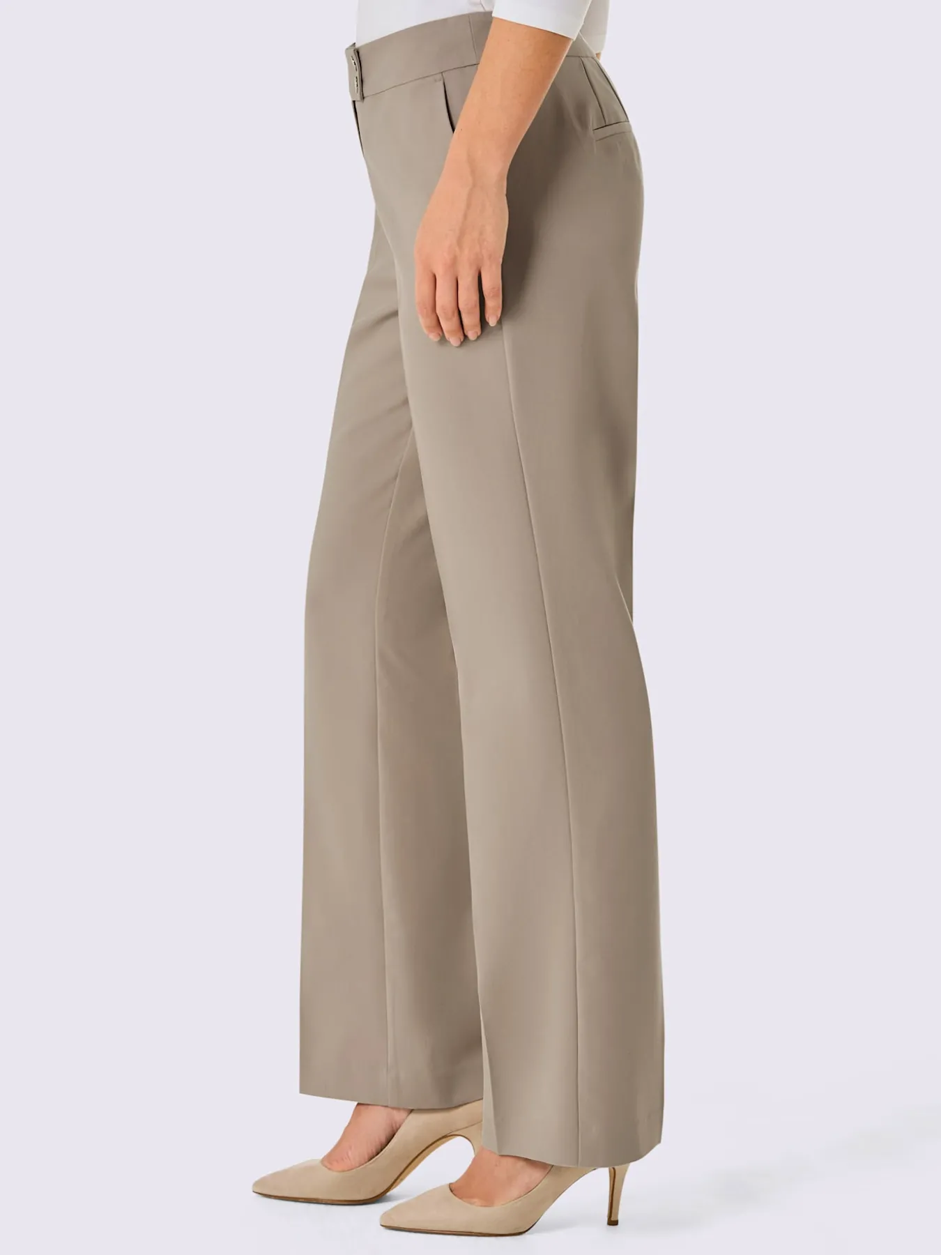 Pantalon plissé 63% lyocell (tencel)