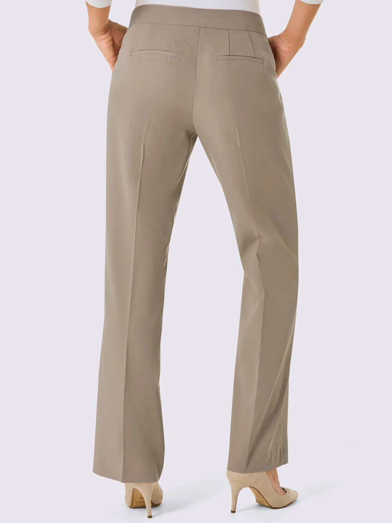 Pantalon plissé 63% lyocell (tencel)