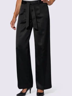 Pantalon plissé 64% viscose
