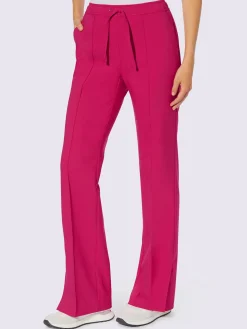 Pantalon plissé confort optimal grâce à l'élasthanne