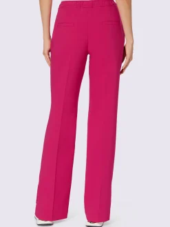 Pantalon plissé confort optimal grâce à l'élasthanne
