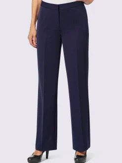 Pantalon plissé coupe large mode