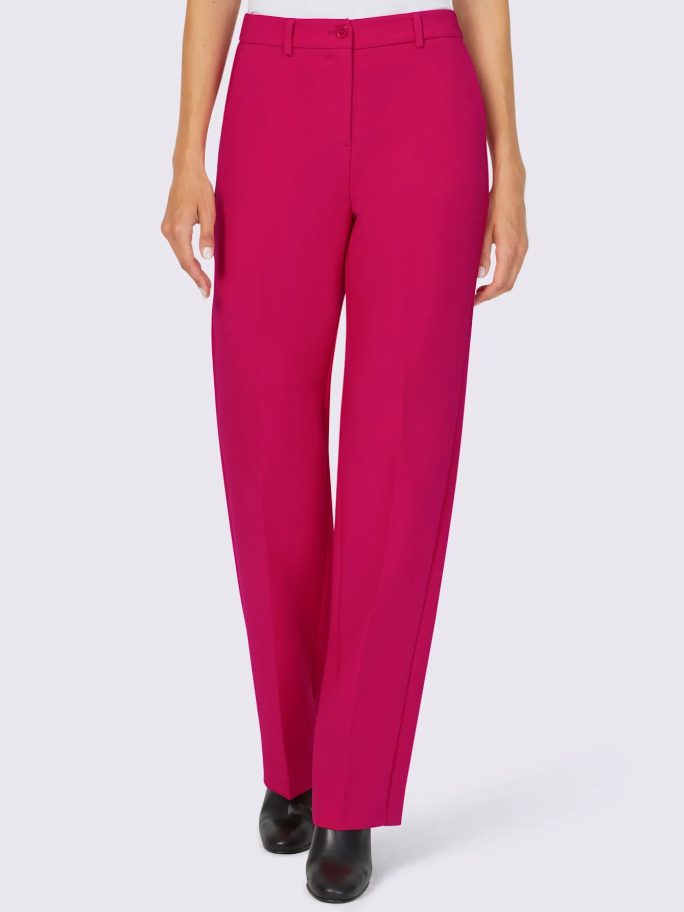 Pantalon plissé élasthanne