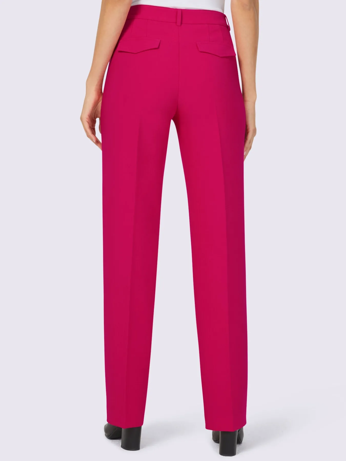 Pantalon plissé élasthanne