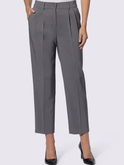 Pantalon plissé pinces tendance