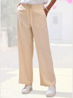 Pantalon poches fendues pratiques