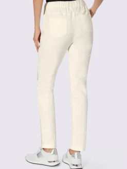 Pantalon skinny ceinture avec coulisse